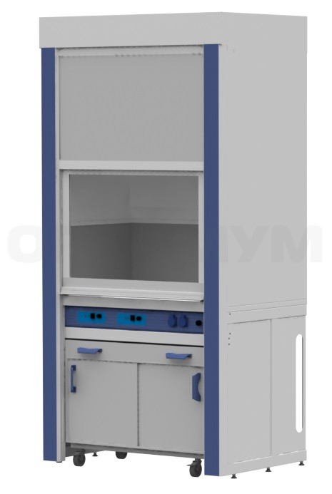Шкаф вытяжной со встроенной стеклокерамической плитой ЛАБ-PRO ШВВП 120.85.245 F20