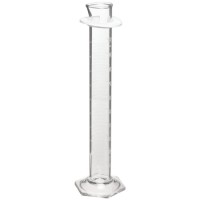 Цилиндр мерный, 1000 мл, ц.д. 10,0, со стекл. основ., ТС, 1 шт, Pyrex (Corning)
