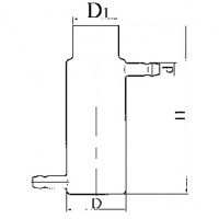Сосуд для конденсационного влагомера, эскиз 2-105