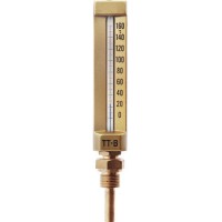 Термометр виброустойчивый прямой ТТВ П, ВЧ 150 мм, НЧ 30 мм, диап. 0…100 С