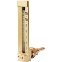Термометр виброустойчивый прямой ТТВ У, ВЧ 150 мм, НЧ 150 мм, диап. 0…160 С
