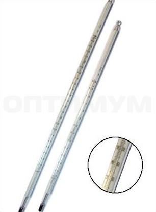 Термометр ТЛ-2Г №2 с жидким сплавом галистан (галий-индий-олово)