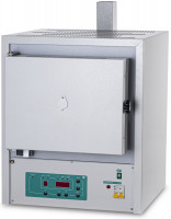 Муфельная электропечь ЭКПС-10 СПУ тип СНОЛ до 1250 (10-ступенчатый регулятор, эжекторная вытяжка)