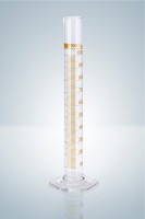 Цилиндр мерный Hirschmann 2000 : 20,0 мл класс B, коричневая градуировка