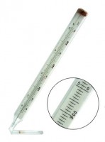 Термометр технический угловой ТТУ №10, ВЧ 240 мм, НЧ 441 мм, ЦД 5