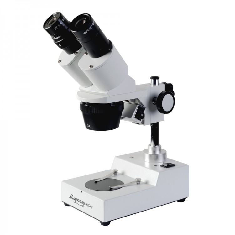Микроскоп стерео Микромед МС-1 вар. 1В (2х/4х)