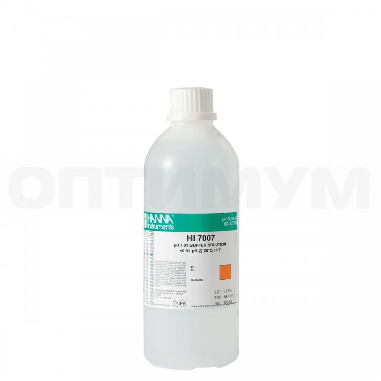 Раствор для калибровки Hanna HI7007L (pH 7.01), 500 мл