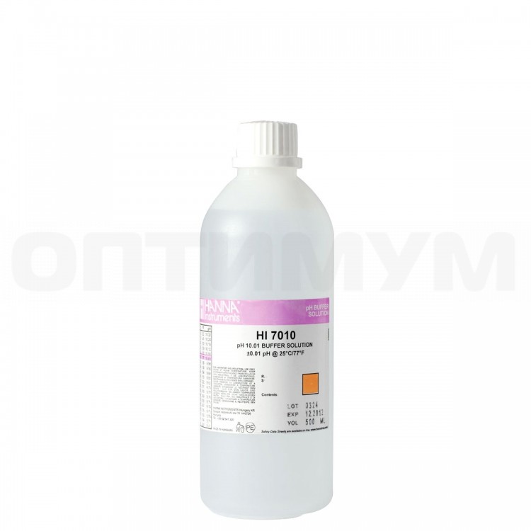 Раствор для калибровки Hanna HI7010L (pH 10.01), 500 мл