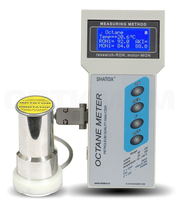 Октанометр SX-100K (анализатор качества бензина и дизельного топлива)
