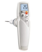 Термометр Testo 105 с наконечником для замороженных продуктов, чехлом для крепления на ремень/стену и батарейкой