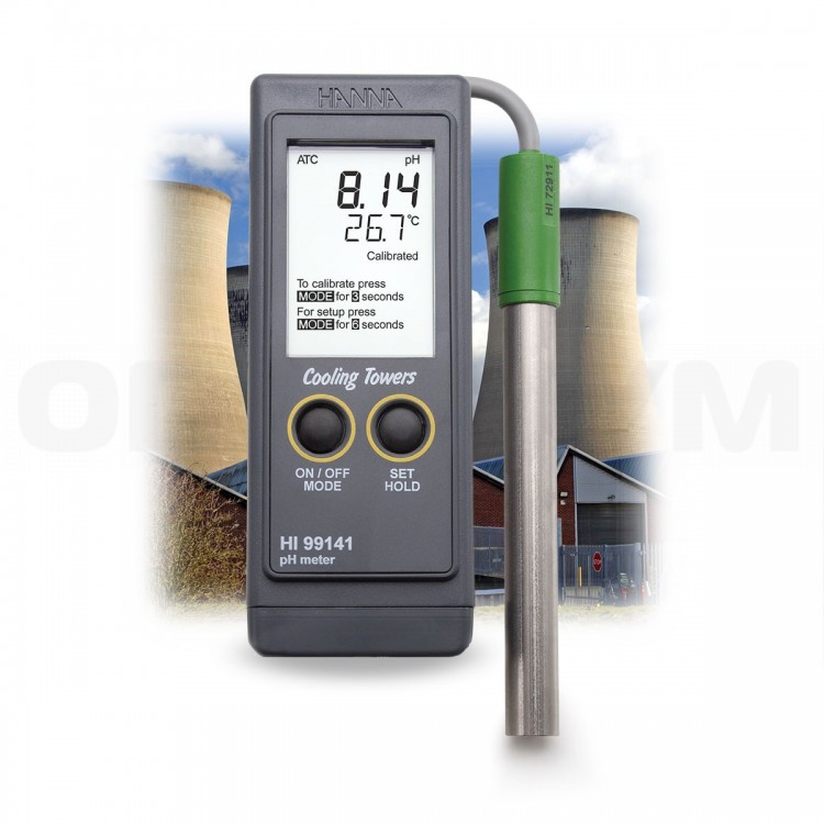 Портативный pH-метр Hanna HI99141 для измерения pH в котельных и системах охлаждения
