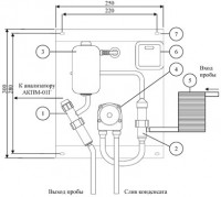 Устройство подготовки газовой пробы УПГП-01 к АКПМ-1-01Г