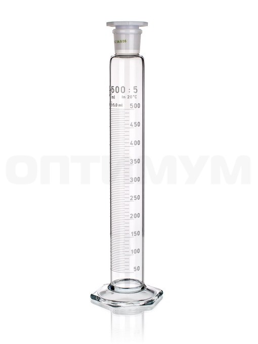 Цилиндр высокий с пластиковой пробкой 2 кл 250 мл (1652/BBPN/632 432 627 038)