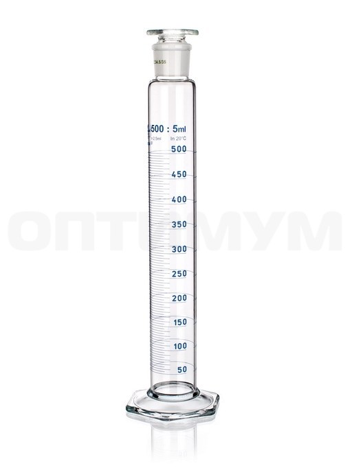 Цилиндр высокий со стеклянной пробкой 1 кл 25 мл (1652/AMS/632 432 210 923)
