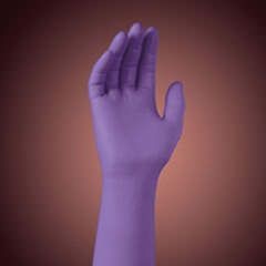 Перчатки нитриловые Purple Nitrile Xtra, фиолетовый цвет, размер 9 (L), 50 шт., Kimberly-Clark