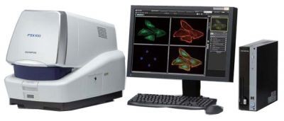 Микроскоп инвертированный FSX100, флуоресцентный, Olympus