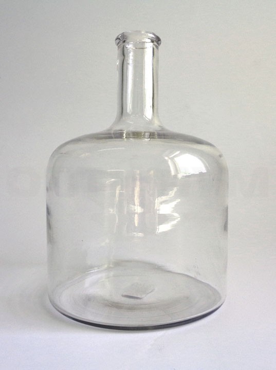 Широкогорлая бутыль БУБ на 2,2л для бакпрепаратов, без крышки, под пробку 24 мм (стекло НС-2)