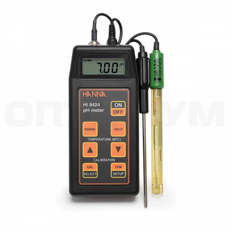 Портативный pH-метр/ОВП-метр/термометр Hanna HI8424 (pH/ORP/T)