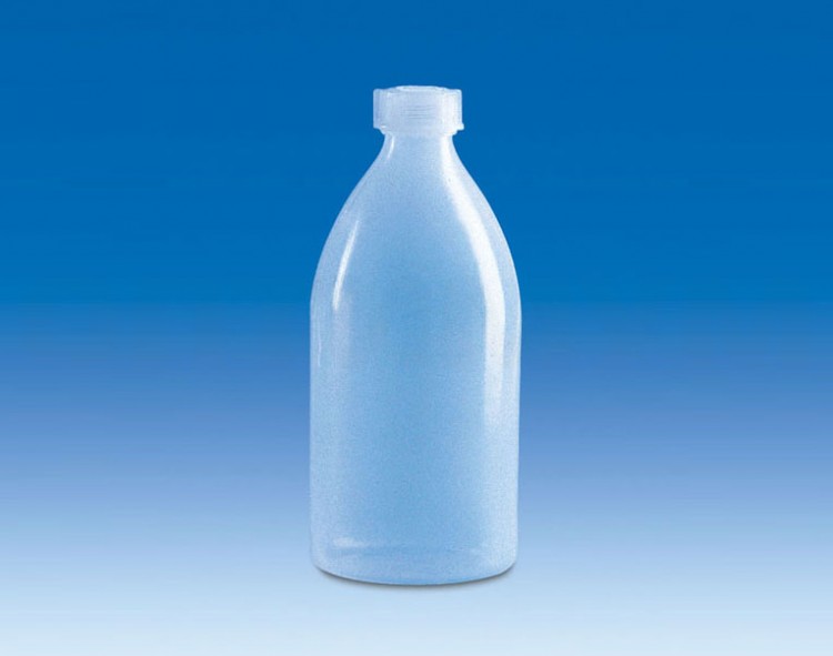 Бутыль VITLAB узкогорлая с винтовой крышкой PE-LD объем 20 мл, PE-LD