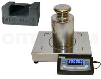 Лабораторные весы ВМ-24001 для поверки гирь 20 кг М1, ОКБ Веста