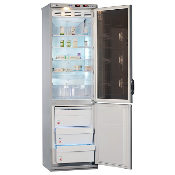 Холодильник лабораторный ХЛ-340 POZIS (серебро)