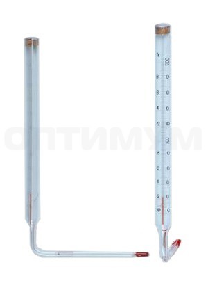 Термометр специальный угловой СП-2У №1, НЧ 300 мм