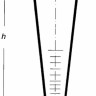 Цилиндр Имгоффа для седиментации 1000 мл (2747/632 432 450 044)