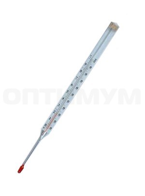 Термометр технический прямой ТТ-МК П №2, ВЧ 160 мм, НЧ 163 мм, ЦД 1