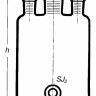 Бутыль Вульфа с 3-мя горловинами без крана 500 мл (2034/632 415 045 500)