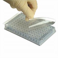 Пленка клейкая для планшет, Real-Time PCR, термостойкая, ультрапрозрачная, 100 шт./уп, Axygen