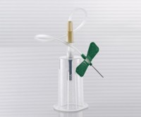Игла-бабочка с луэр-адаптером и держателем зеленая VACUETTE для взятия венозной крови 19 см, 21Gx3/4, 24 шт/упак