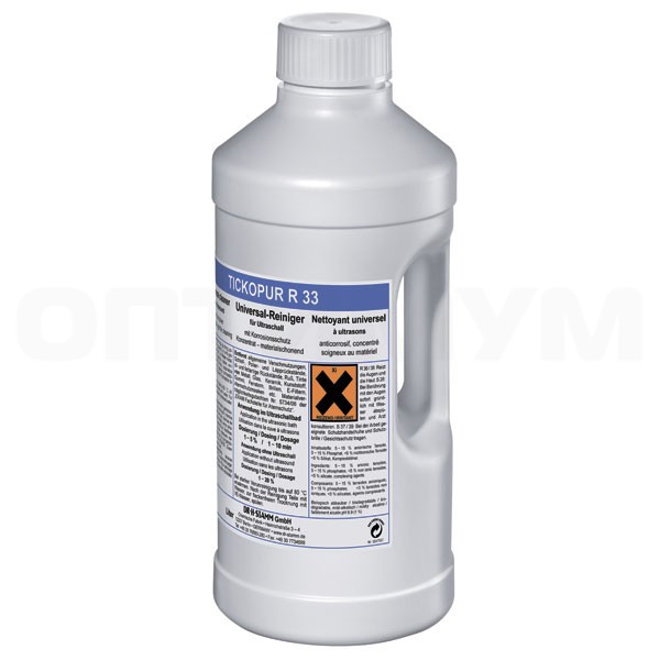 Чистящее средство DR-H-STAMM Tickopur R 33, рН 9,9, 2 литра