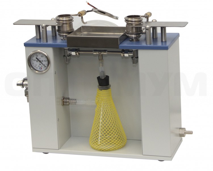 Фильтровальная  установка  ОПФ-ЛАБ-02,  для  определения  содержания  общего  осадка  в остаточных жидких топливах.