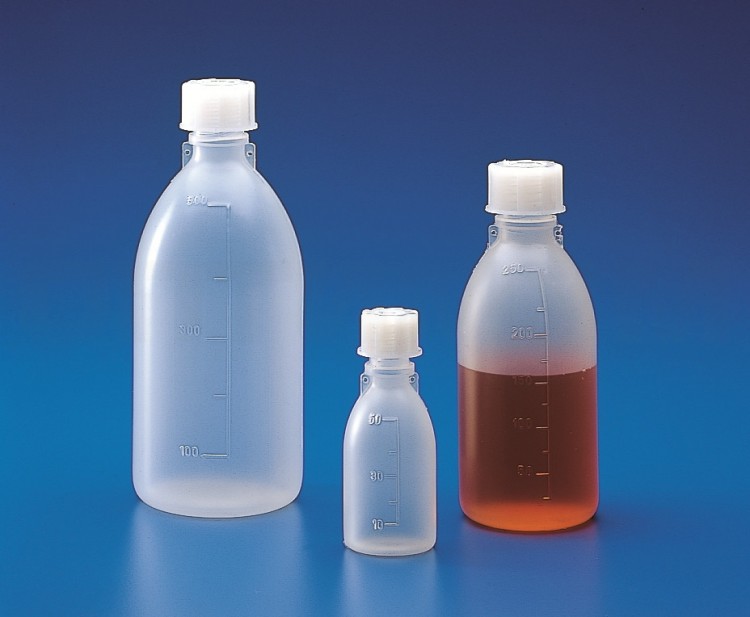 Бутылки узкогорлые, градуированные 100 мл, п/п, Kartell