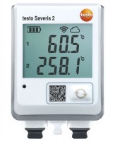 WiFi логгер данных Testo Saveris 2-T3 с дисплеем и двумя разъемами для термопар