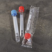 Пробирки цилиндрические стерильные с пробкой 15 мл, 16х120 мм, с винтовой крышкой и делениями, стерильная, п/с, Aptaca
