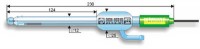 Стеклянный электрод ЭСК-10315/7 с увеличенным запасом электролита, со встроенным 1 ключевым электродом сравнения