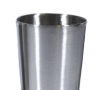 Стакан цилиндрический из серебра Ср99,99 126-7 ГОСТ 6563-75