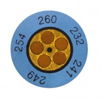 Круглые термо-индикаторы Testoterm 116С/138С