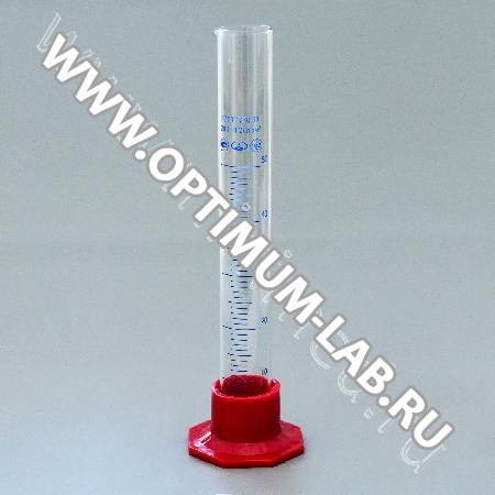 Цилиндр мерный 3-50-2 на пластмассовом основании