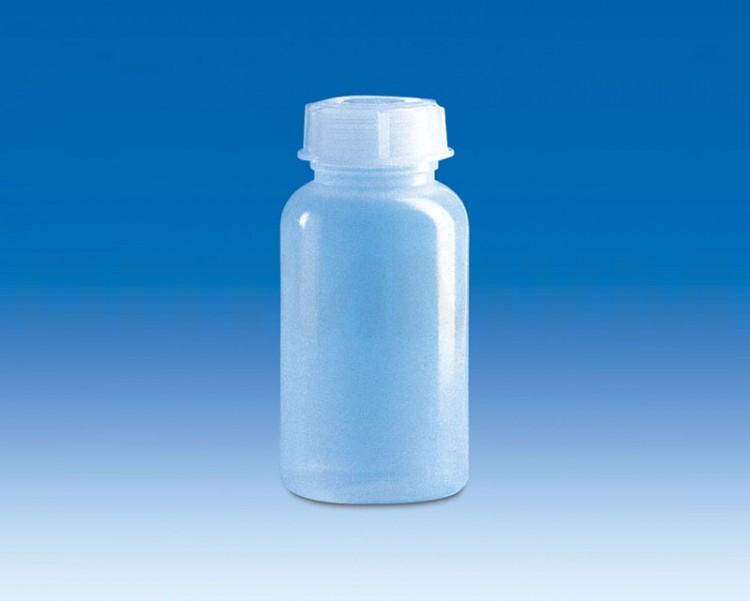 Бутыль VITLAB широкогорлая с винтовой крышкой PE-LD объем 50 мл, PE-LD