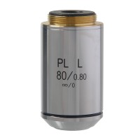 Объектив для микроскопа 80х/0,80 PL L POL беск/0 1.25 мм (для Микромед Полар)