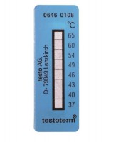 Самоклеющиеся термо-индикаторы Testoterm (10 шт) 37-65 °С