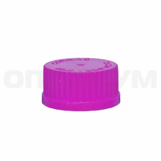 Крышки для пробирок 0,5/1,5/2,0 мл, резьбовые, фиолетовые, с кольцевой прокладкой, стерильные, 500 шт./уп., Axygen