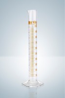 Цилиндр мерный Hirschmann 100 : 1,0 мл класс А, коричневая градуировка