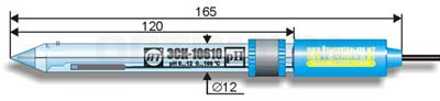 Стеклянный электрод ЭСК-10610/7 с конической мембраной