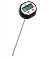 Мини-термометр Testo для измерений до +250 °С, длина измерительного наконечника 213 мм