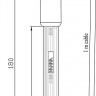 Необслуживаемый pH-электрод Hanna HI12301 для полевых измерений