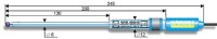 Стеклянный электрод ЭСК-10614/4 полумикро d 6мм