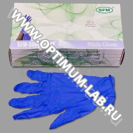 Перчатки нитриловые размер M, Hospital Products (MM_18001451)